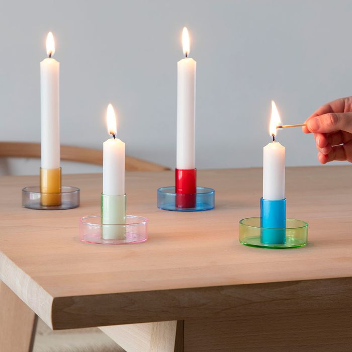 Duo Tone Candle Holder